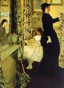 James Abbott McNeil Whistler Harmony in Green and Rose Sweden oil painting reproduction